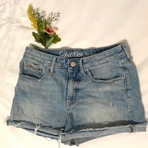 Calvin Klein cut-offs
